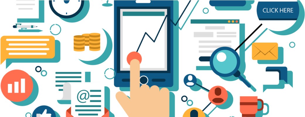 Cropped Digital Marketing Training In Bangalore 2 - Digital Marketing Clipart (1600x400), Png Download