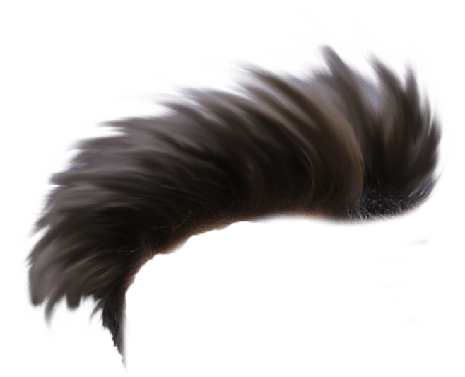 Cb Editing Hair Png For Picsart Latest Collection - Hair Png One Side Clipart (1024x709), Png Download