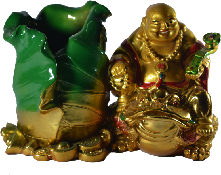 Laughing Buddha Quotes - Statue Clipart (768x607), Png Download