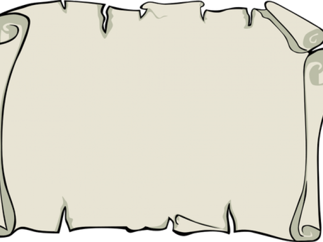 Parchment Paper Clipart (640x480), Png Download