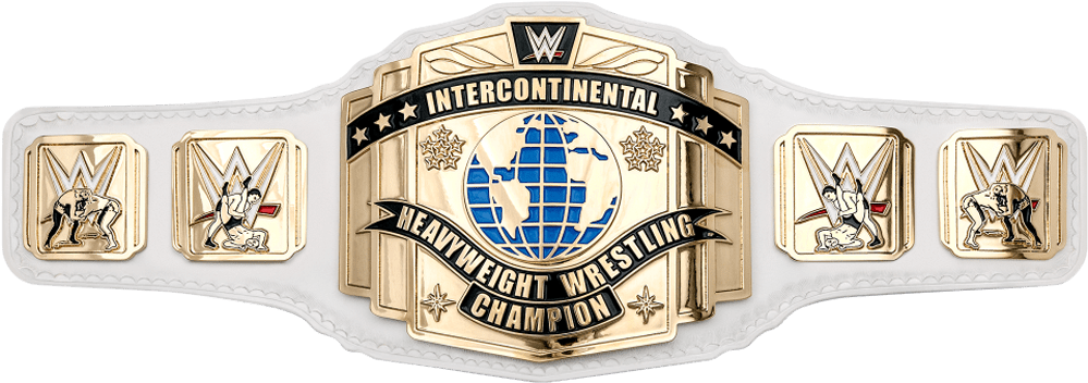 Intercontinental Championship Side Plates Clipart (1000x600), Png Download