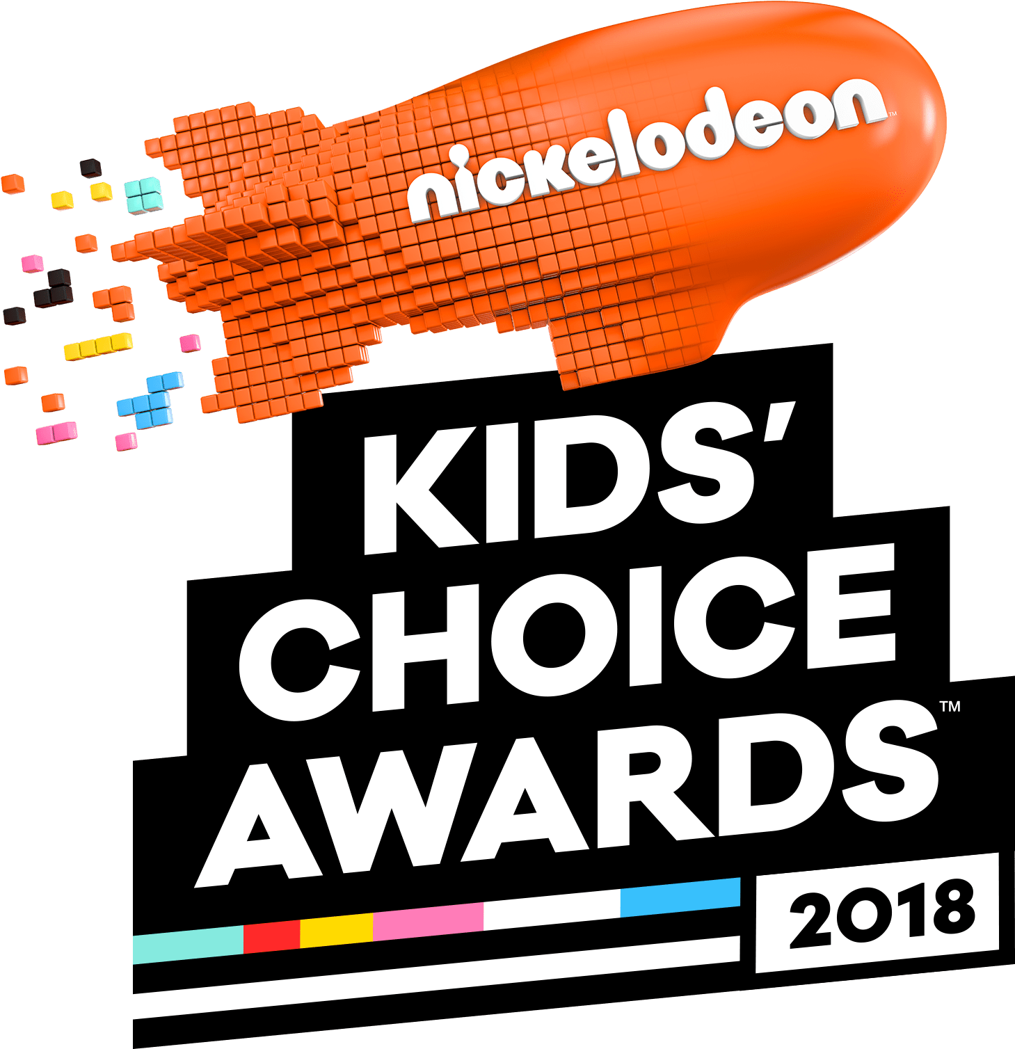 Hosted By Wwe Superstar John Cena For The Second Year - 2018 Kca Logo Transparent Clipart (1600x1595), Png Download