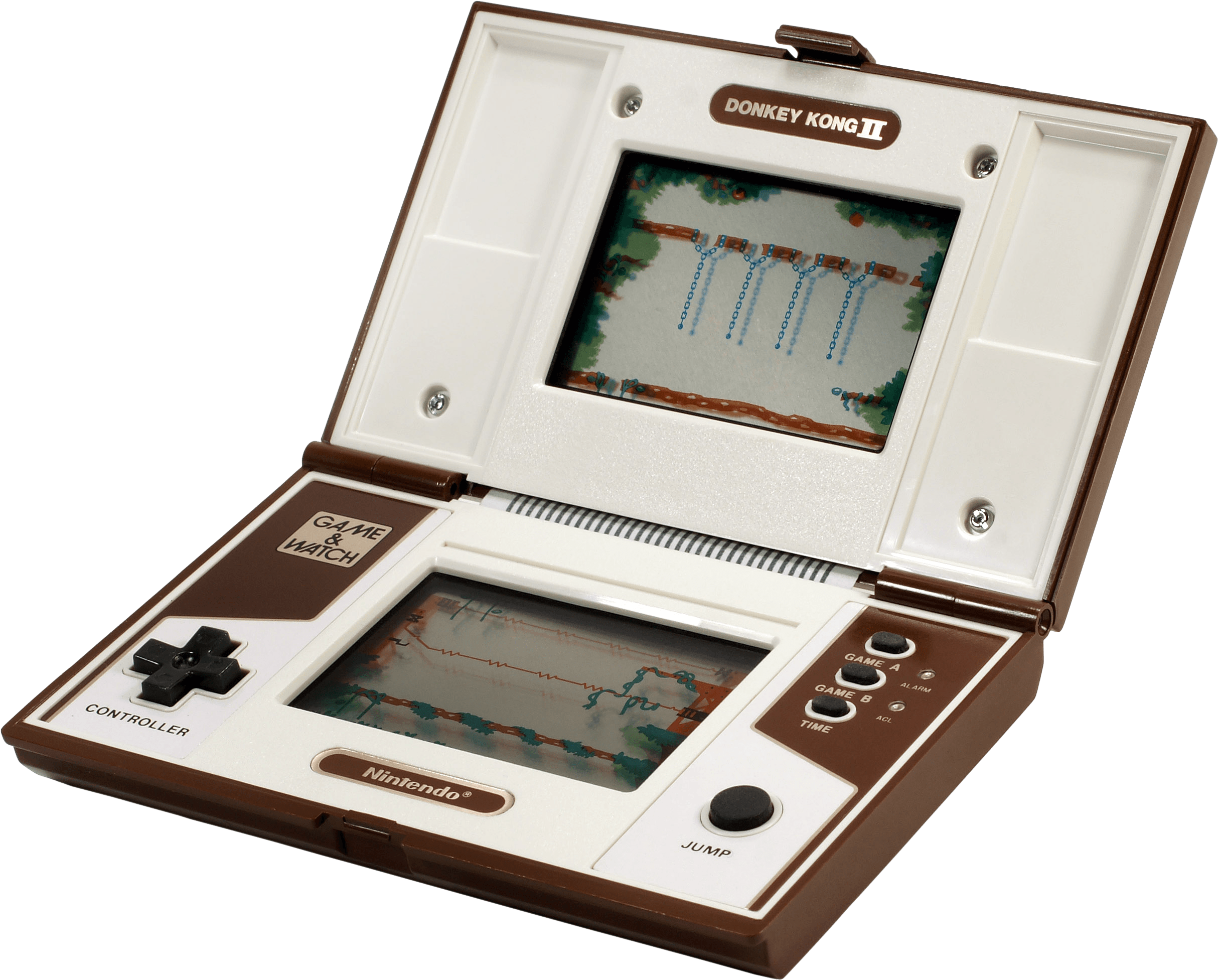 Vintage Gear - Donkey Kong 2 Console Clipart (2500x2100), Png Download