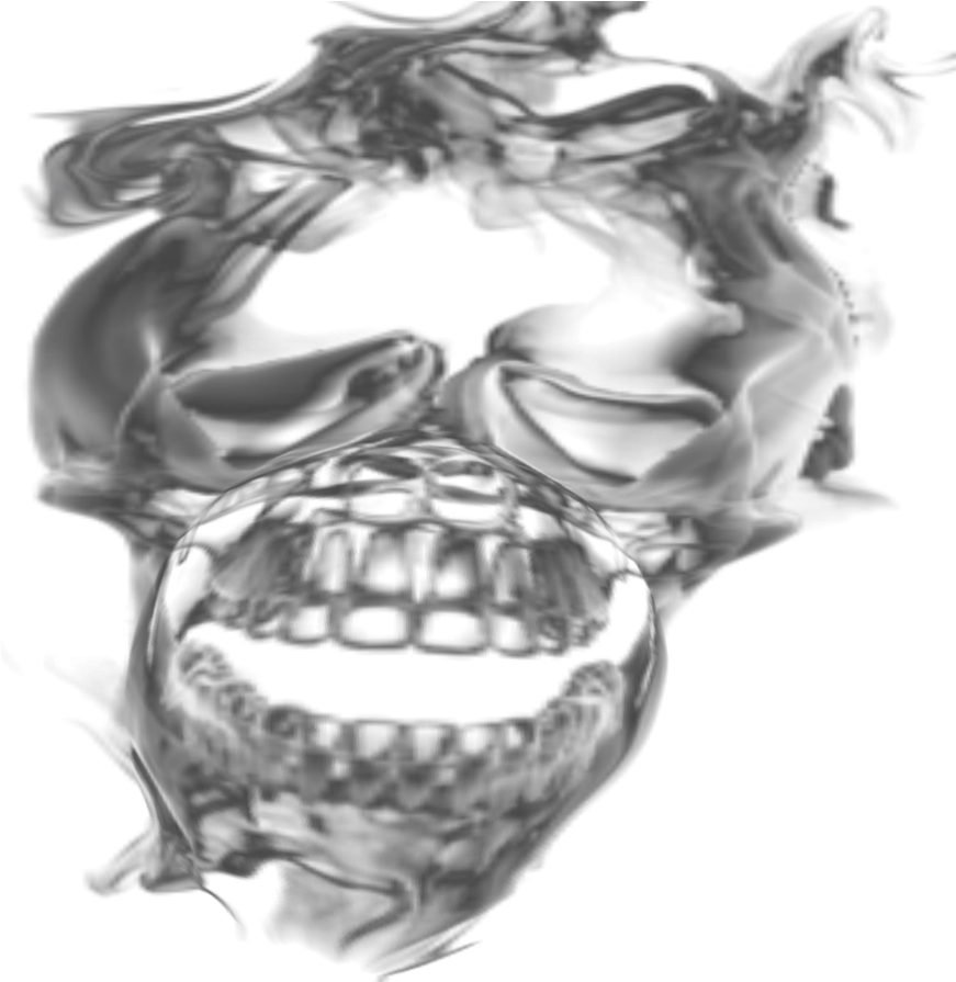 Skull Smoke Png Transparant 4 By Cakkocem - Skull In Smoke Tattoo Png Clipart (894x894), Png Download