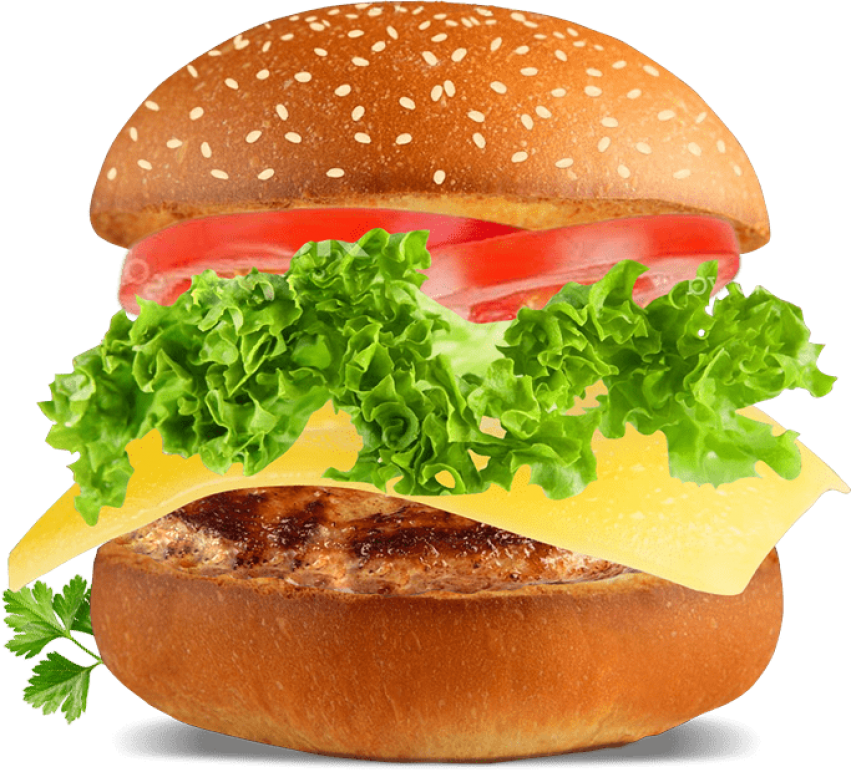Free Png Download Burger Png Pics Png Images Background - Burger Explosion Clipart (851x772), Png Download