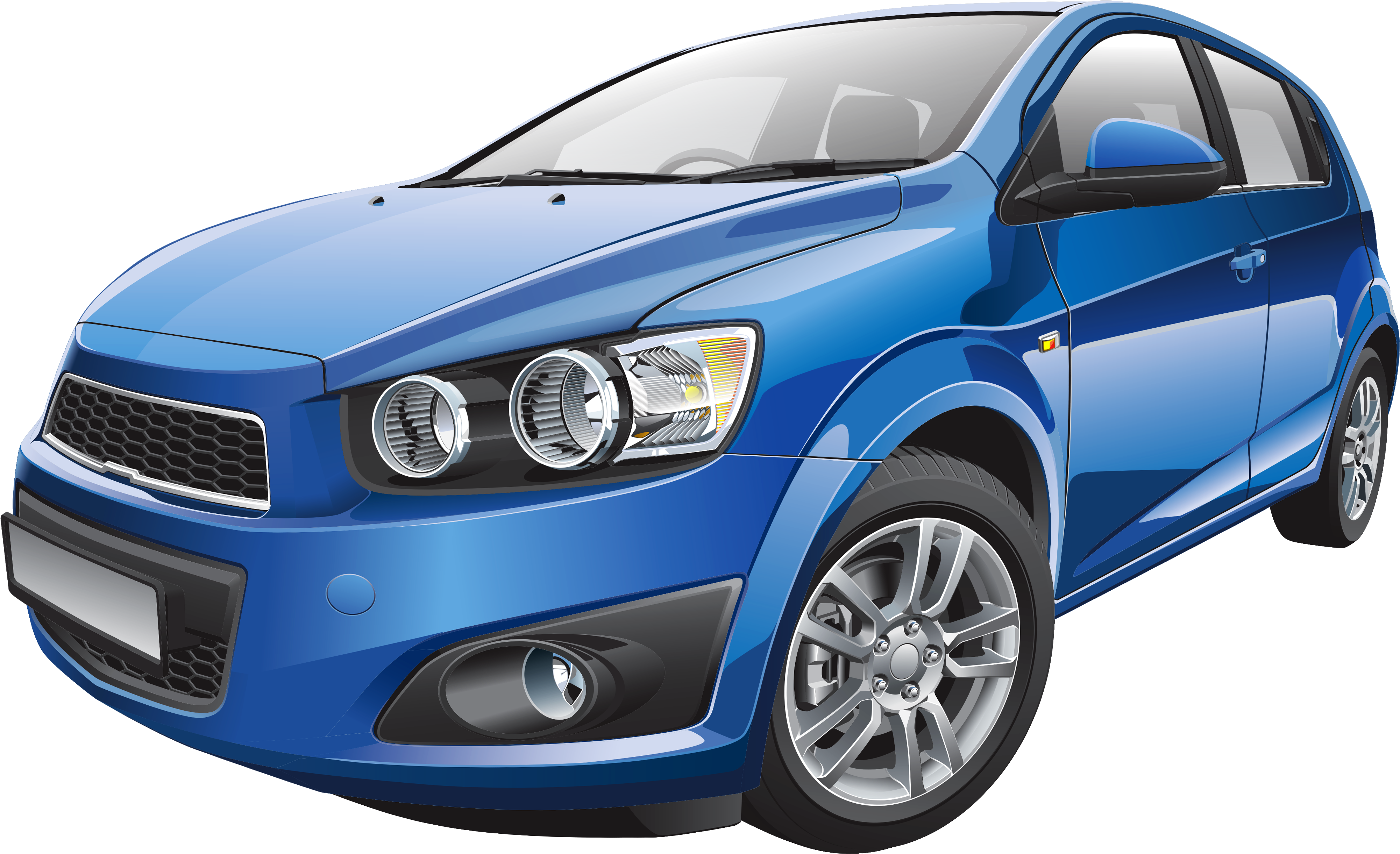 Blue Car Png Clip Art - Car Png Transparent Png (4136x2560), Png Download