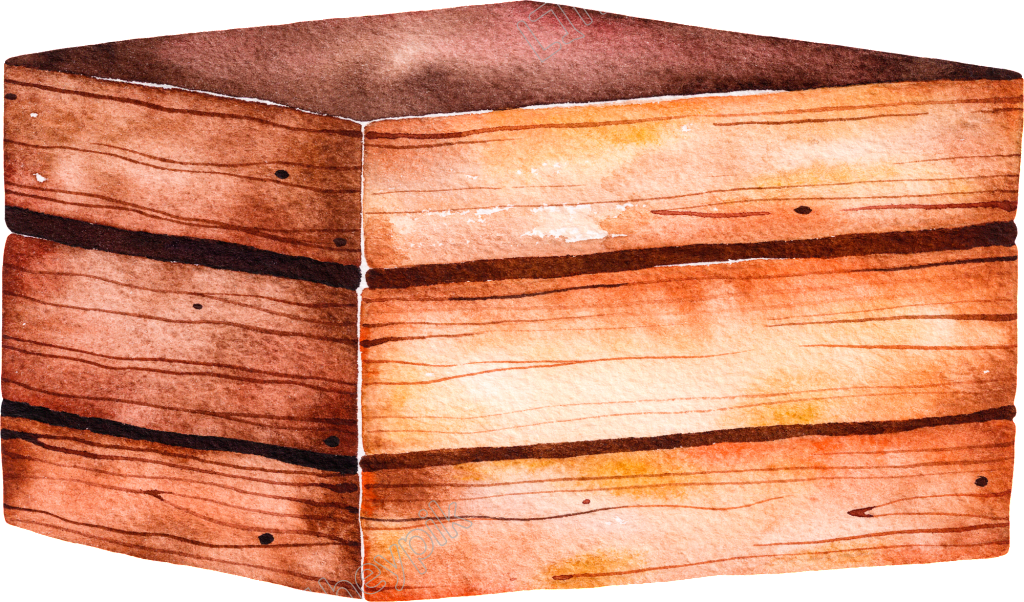 Box Cartoon Transparent Free Png Download Vector - Lumber Clipart (1024x602), Png Download