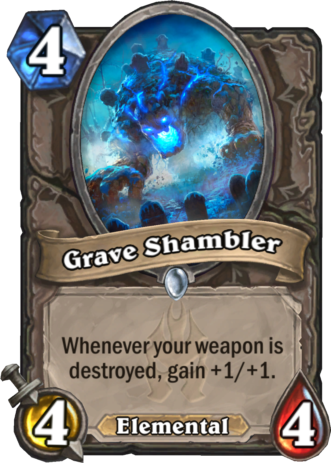 Enus Graveshambler - New Hearthstone Cards Boomsday Clipart (2000x2000), Png Download