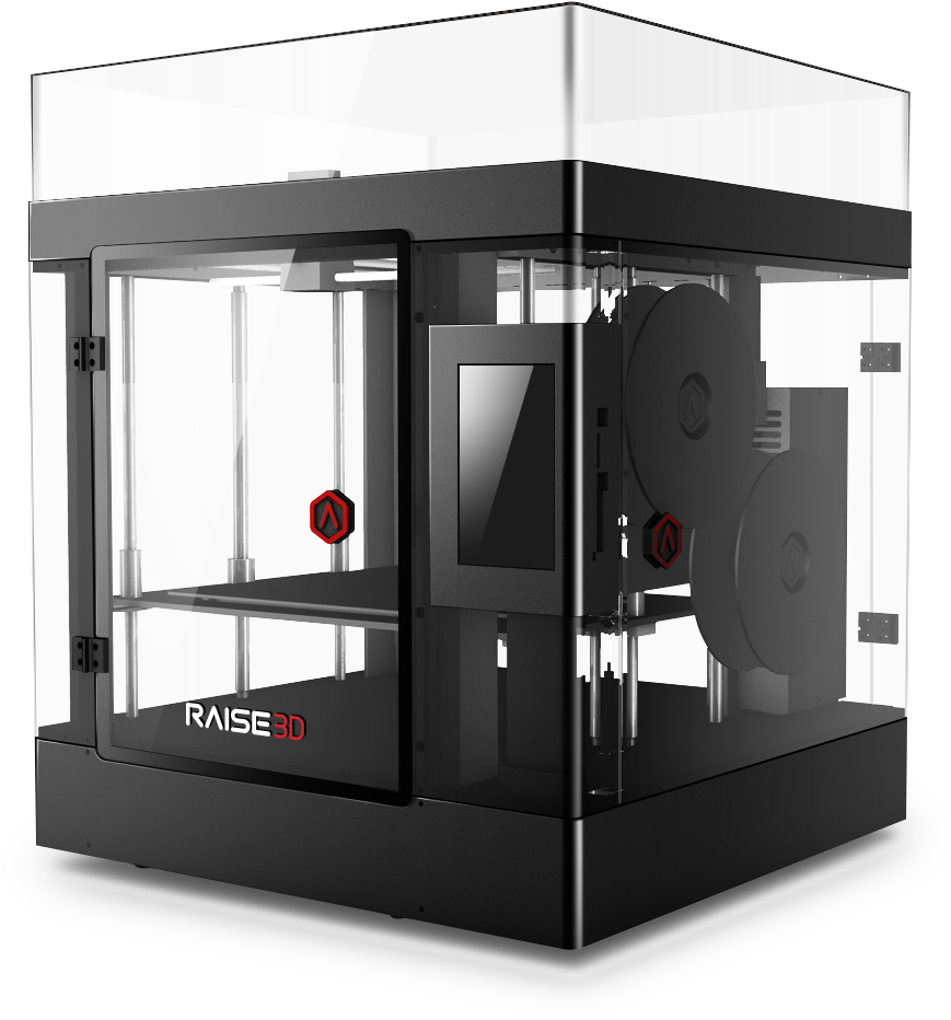 Raise3d N2 Dual-extruder 3d Printer - Raise 3d Printer Clipart (941x961), Png Download