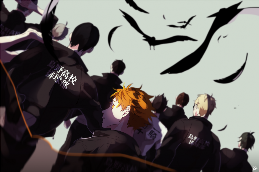 Haikyuu Karasuno Poster Clipart (1200x600), Png Download