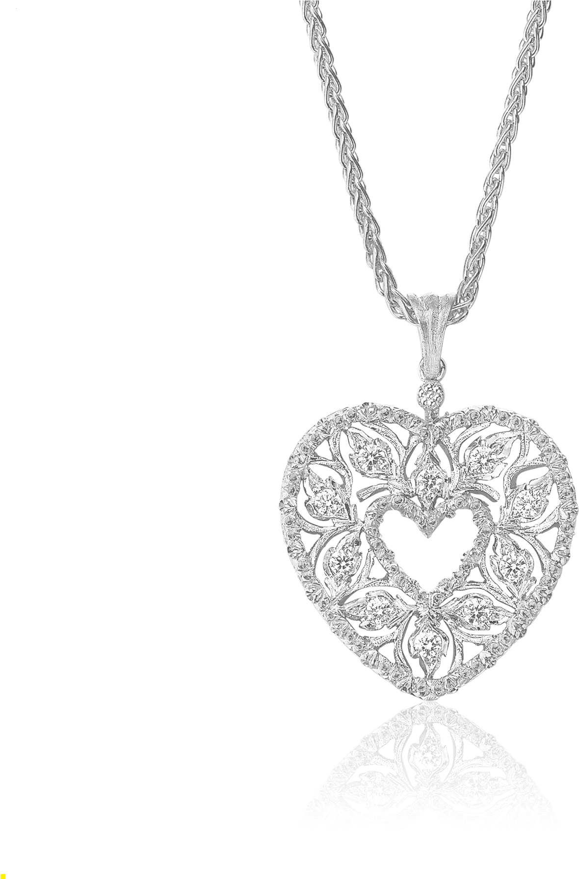 Ramage Heart Pendant - Ciondoli Buccellati Clipart (1800x1800), Png Download