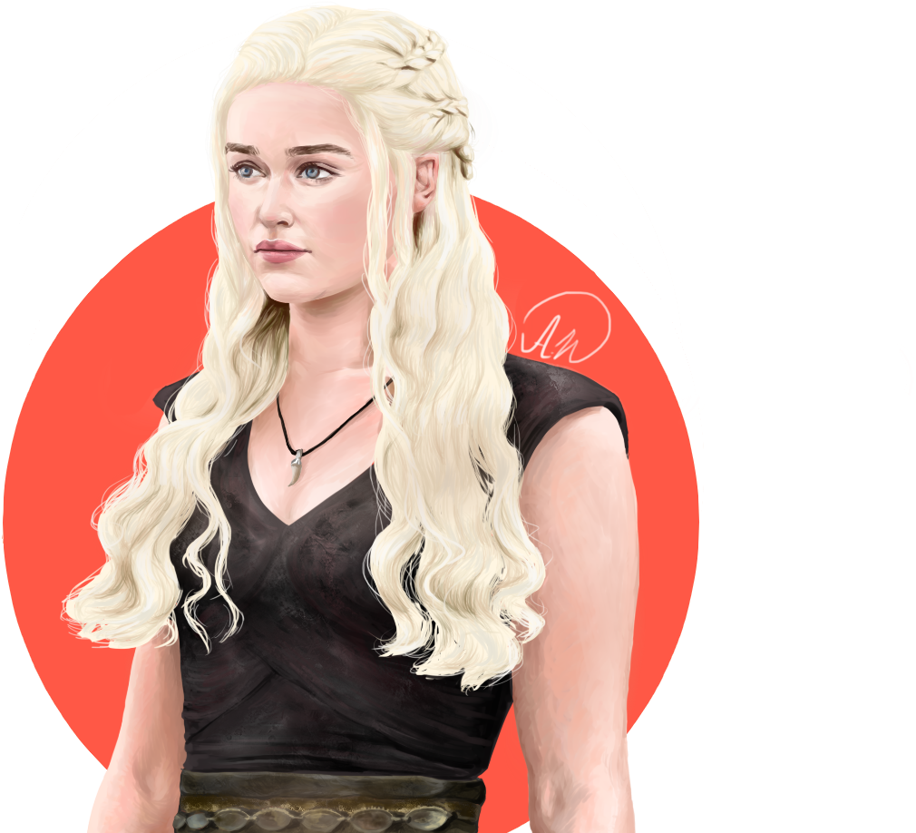 Daenerys Targaryen Season - Girl Clipart (1280x1024), Png Download