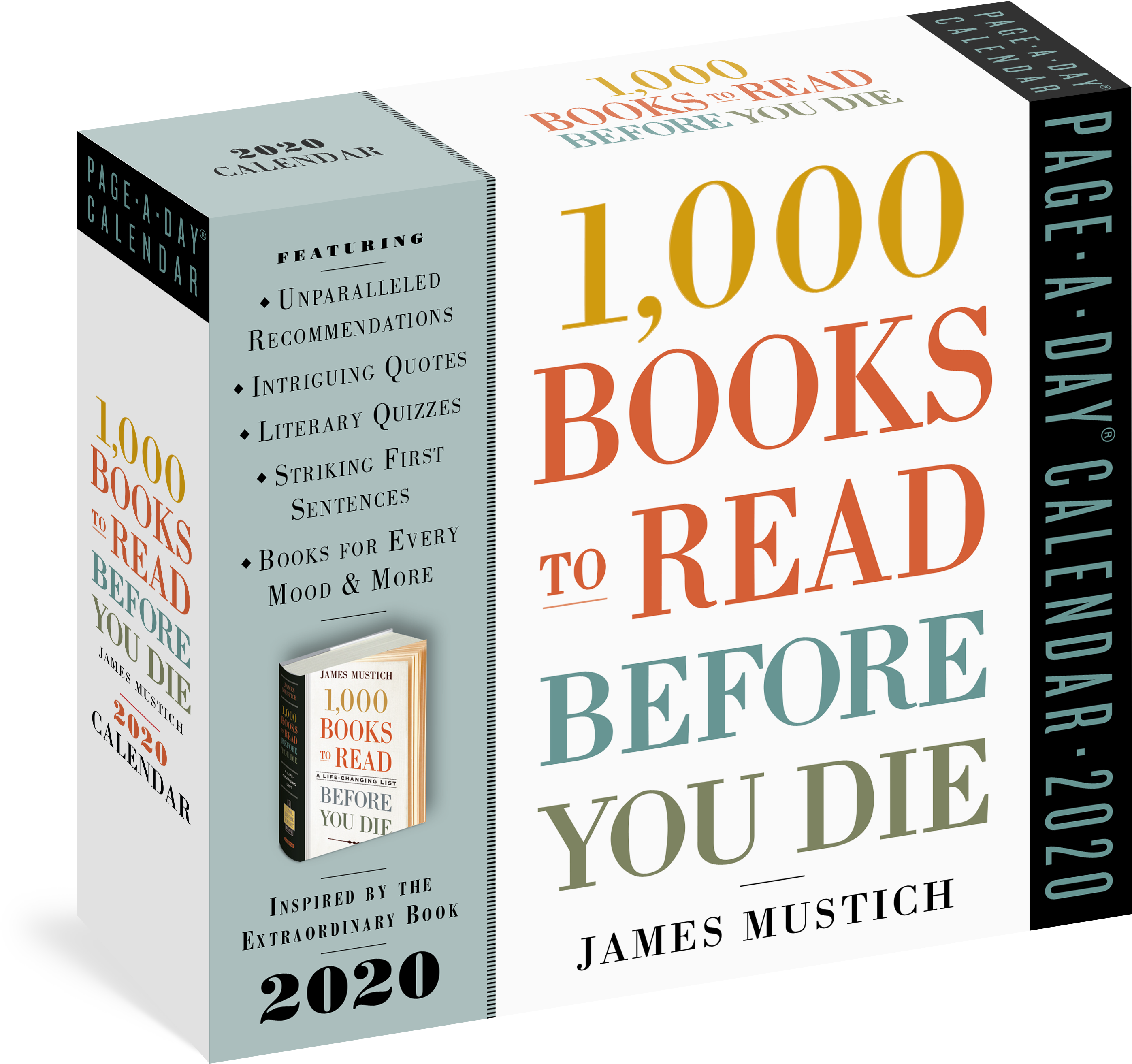 1,000 Books To Read Before You Die Page A Day Calendar - Book Cover Clipart (3075x2775), Png Download
