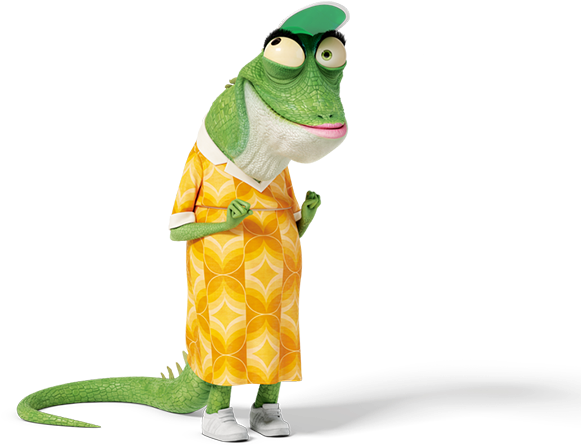 Miss Crawly Miss Crawly - Frog From Sing Movie Clipart (670x598), Png Download