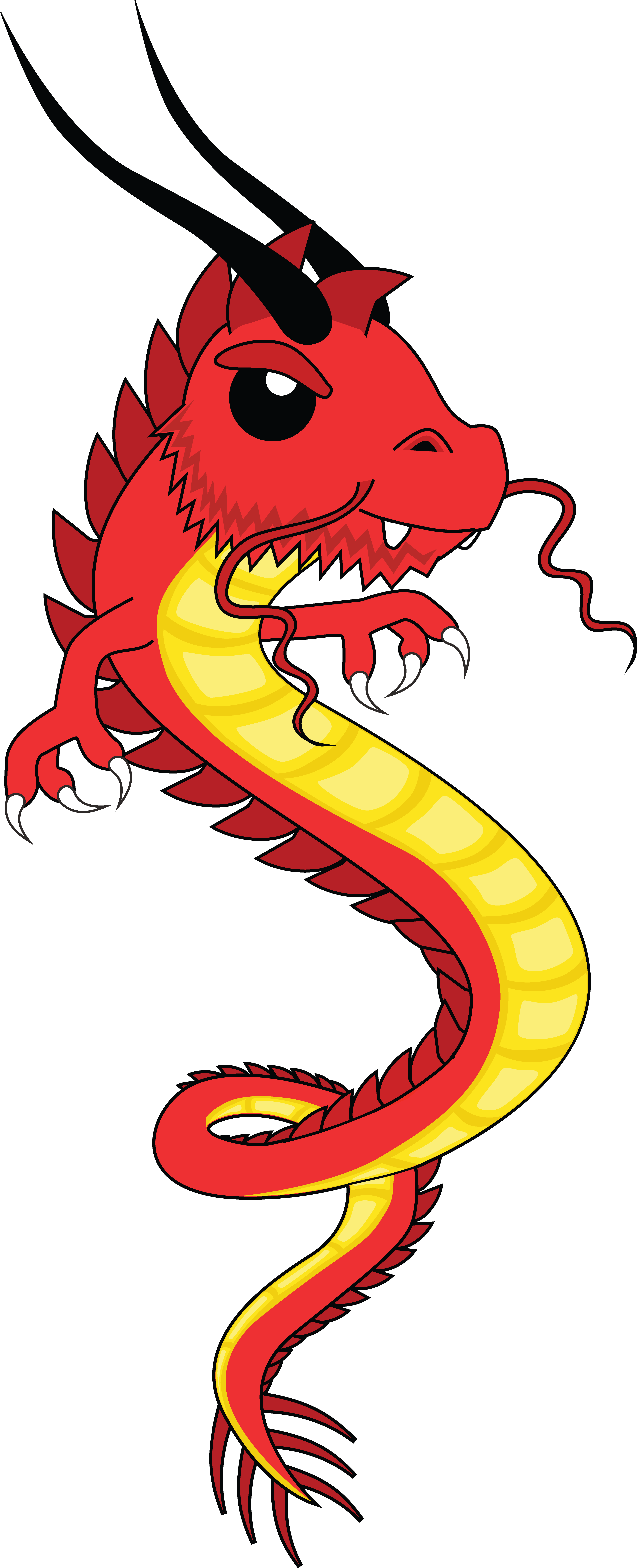 Easterndragon 2 Cs6 - Illustration Clipart (4610x6585), Png Download