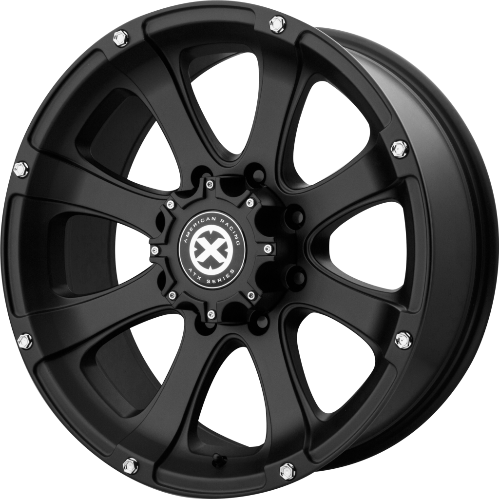 Cast Iron Black - Black Rhino Black Wheels Clipart (1024x1024), Png Download