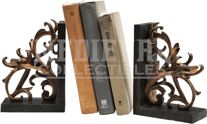 Aluminum Tree Bookend Pair 7"h, 6"w Clipart (740x740), Png Download