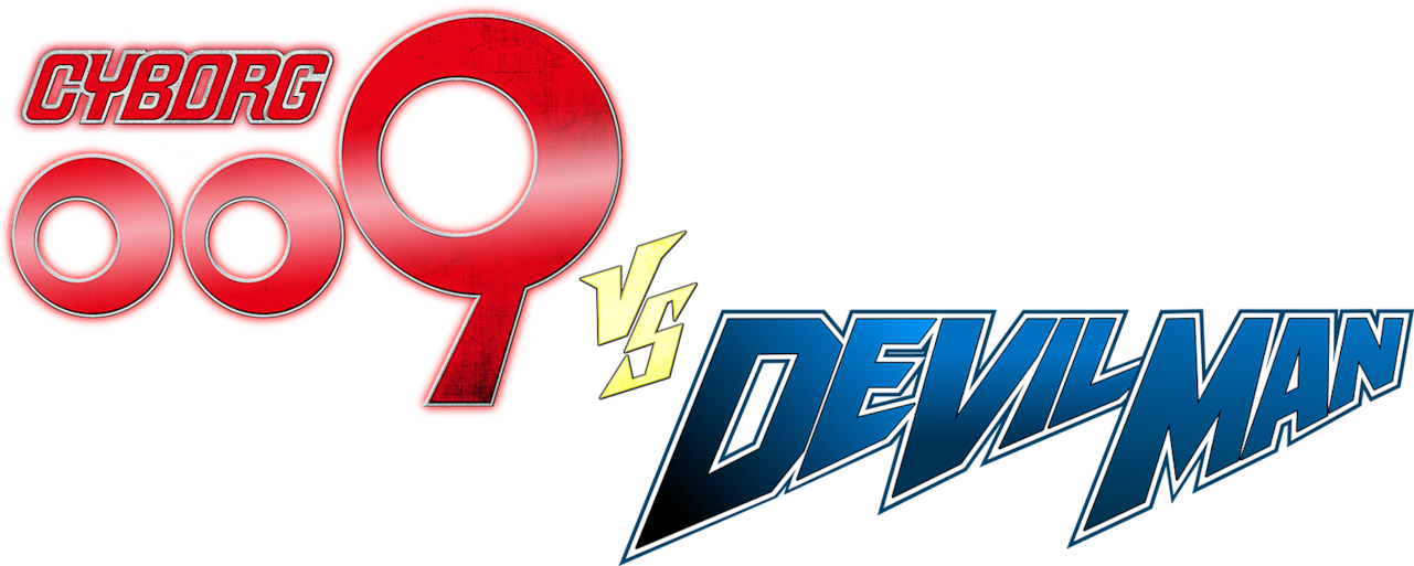 Cyborg 009 Vs Devilman - Graphic Design Clipart (1280x544), Png Download