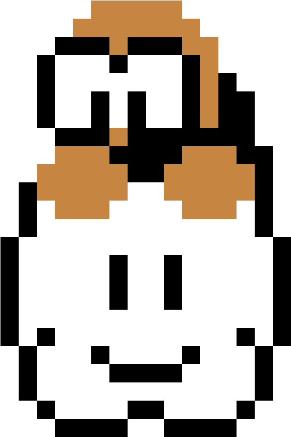 Super Mario Bros Lakitu - Super Mario Bros Lakitu 8 Bit Clipart (593x889), Png Download