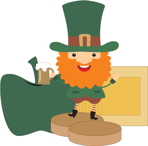 Shamrock Bites - Illustration Clipart (1920x500), Png Download