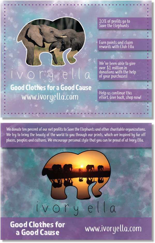 Clothing Company Campaign - Flyer Clipart (624x959), Png Download