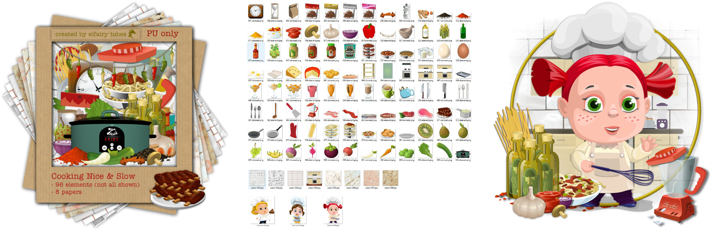 Cooking Nice & Slow - Cartoon Clipart (2300x760), Png Download