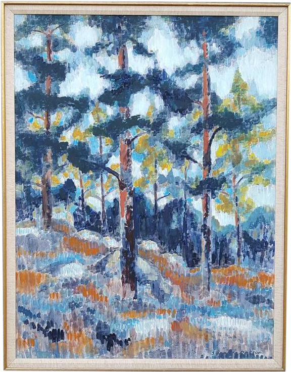 Stephen Thomas Rascoe Abstract Landscape Painting - Painting Clipart (768x768), Png Download