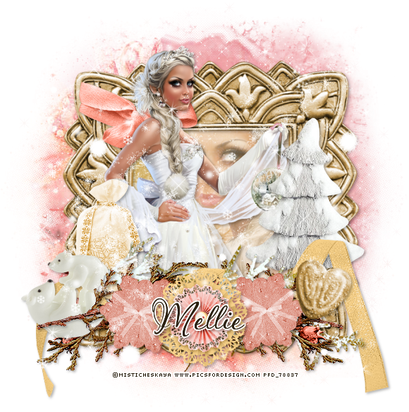 M Cheerfulwinter Mellie - Illustration Clipart (600x599), Png Download