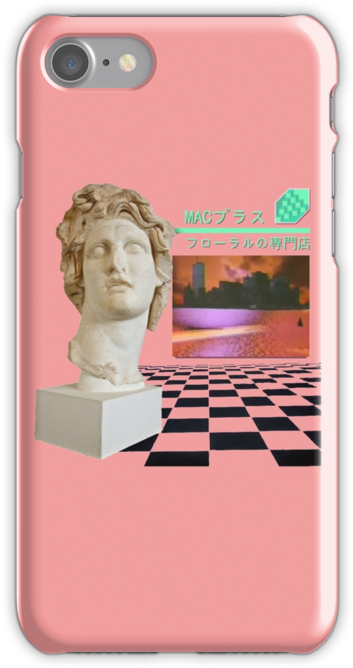 Macintosh Plus" Iphone Cases & Skins By - Macintosh Plus Clipart (500x667), Png Download