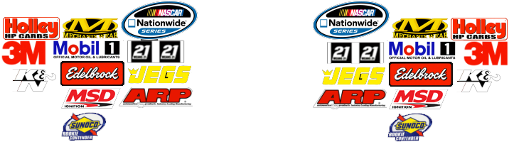 1 - Nascar Nationwide Series Clipart (884x452), Png Download