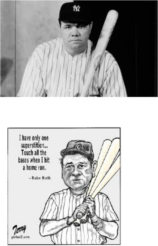 Babe Ruth - - Frasi Sul Baseball Clipart (510x793), Png Download