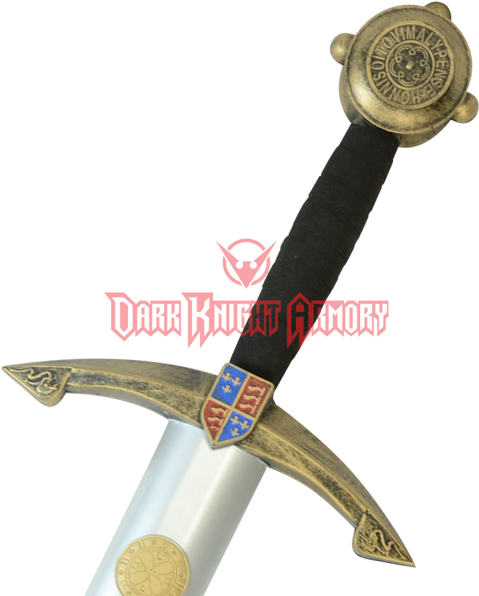 Excalibur Larp Sword Wrbl08 From Dark Knight Armoury - Sword Clipart (850x850), Png Download