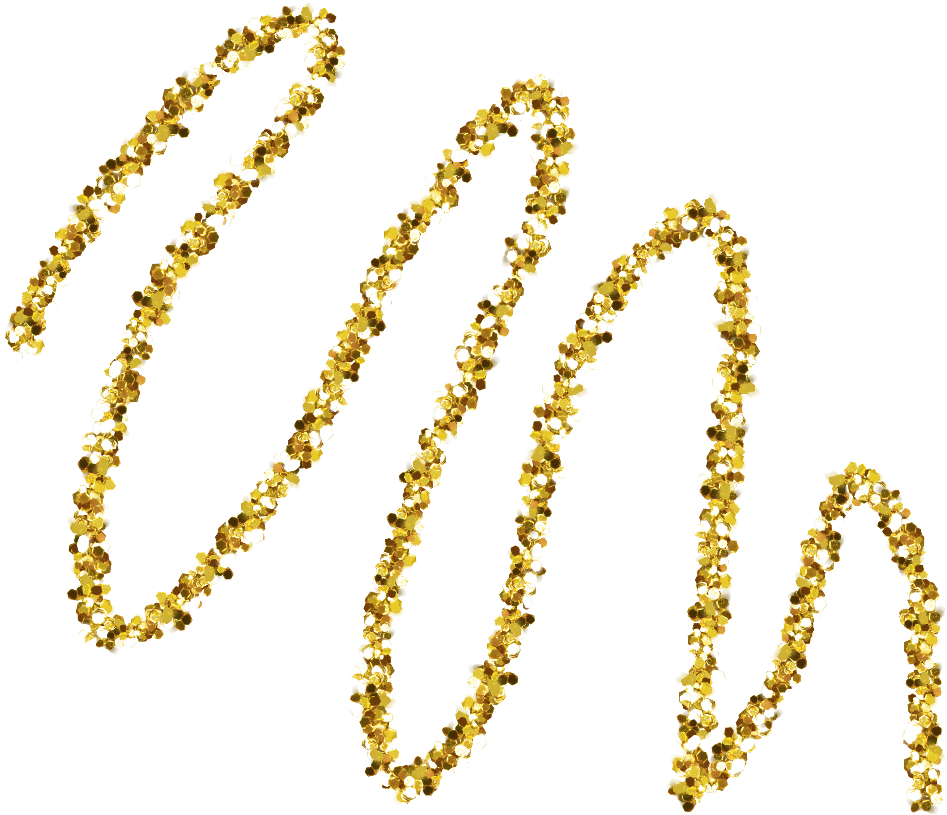 #gold #swirl #sparkle #shiny #squiggle - Chain Clipart (1024x1024), Png Download