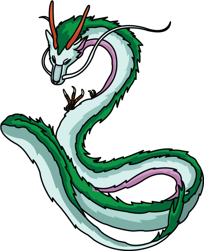 How To Draw Spirited Away Haku, Anime, Easy Step By - Easy Anime Dragon Drawing Clipart (720x1280), Png Download