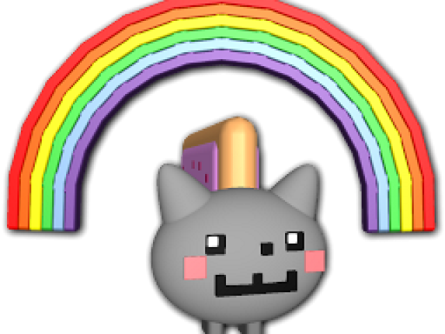 Nyan Cat Clipart Ico - Nyancat - Png Download (640x480), Png Download