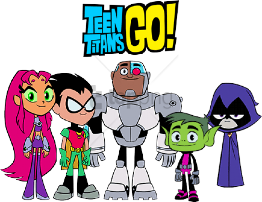 Free Png Jovens Titans Png Image With Transparent Background - Teen Titans Go Clipart (850x655), Png Download