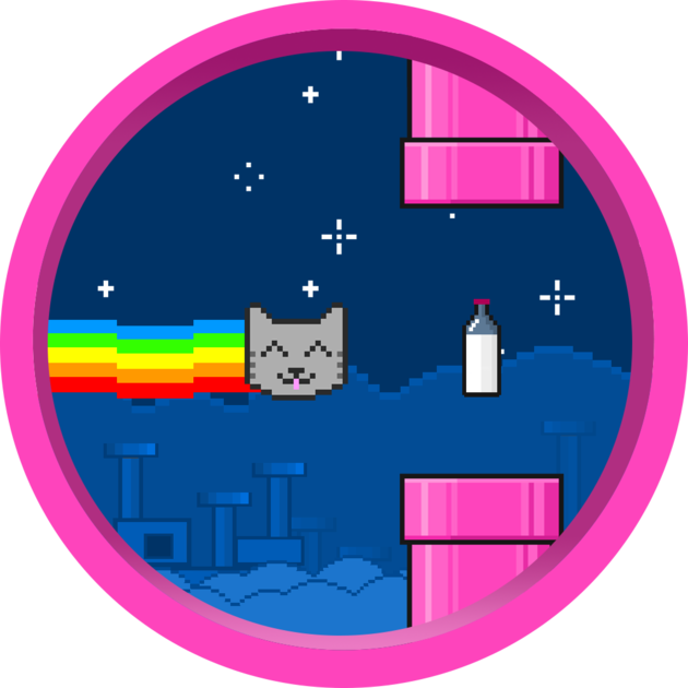 Flappy Rainbow On The Mac App Store - Circle Clipart (630x630), Png Download