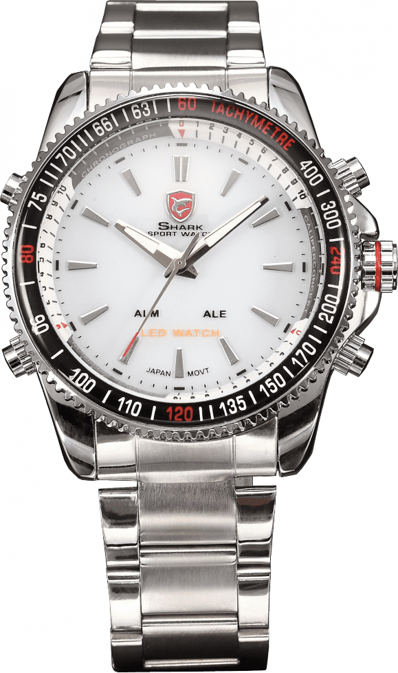 Mako Shark - White Shark Mako Watches Clipart (579x980), Png Download