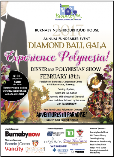 Burnaby Neighbourhood House Ball - Burnaby Now Clipart (700x585), Png Download