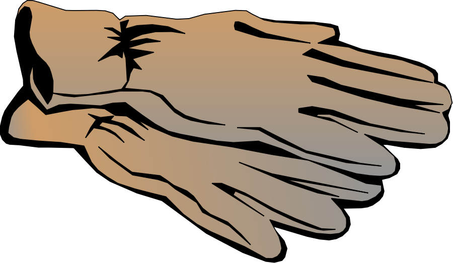 Gloves 01 Png - Illustration Clipart (900x523), Png Download