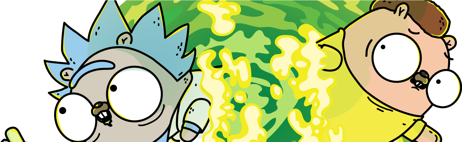Here Are Some Amazing Advantages Of Go That You Don't - Rick And Morty Png Clipart (1600x480), Png Download