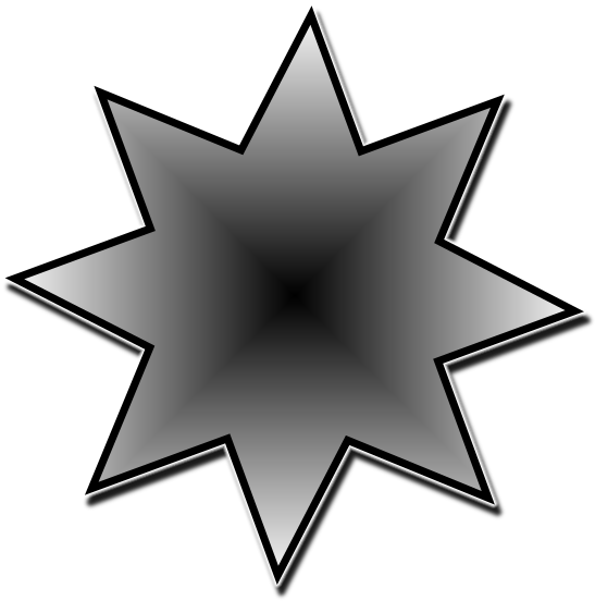 Star - Circle Clipart (600x600), Png Download