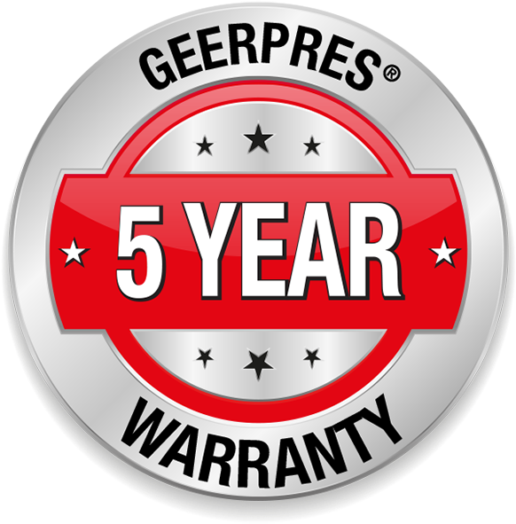 5 Year Warranty Logo Png - Warranty 5 Year Png Clipart (581x600), Png Download
