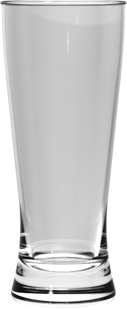 Copo Chopp Pilsener 300ml C/24 Un - Pint Glass Clipart (412x1000), Png Download