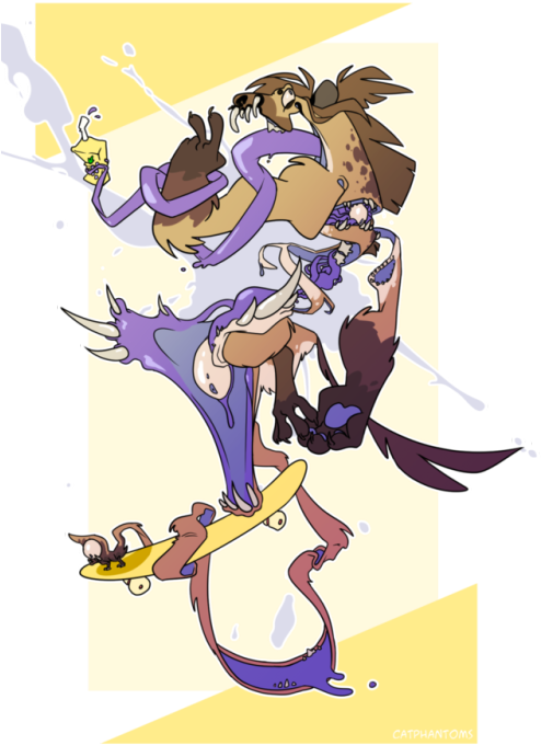 Cartoon Clipart (500x695), Png Download