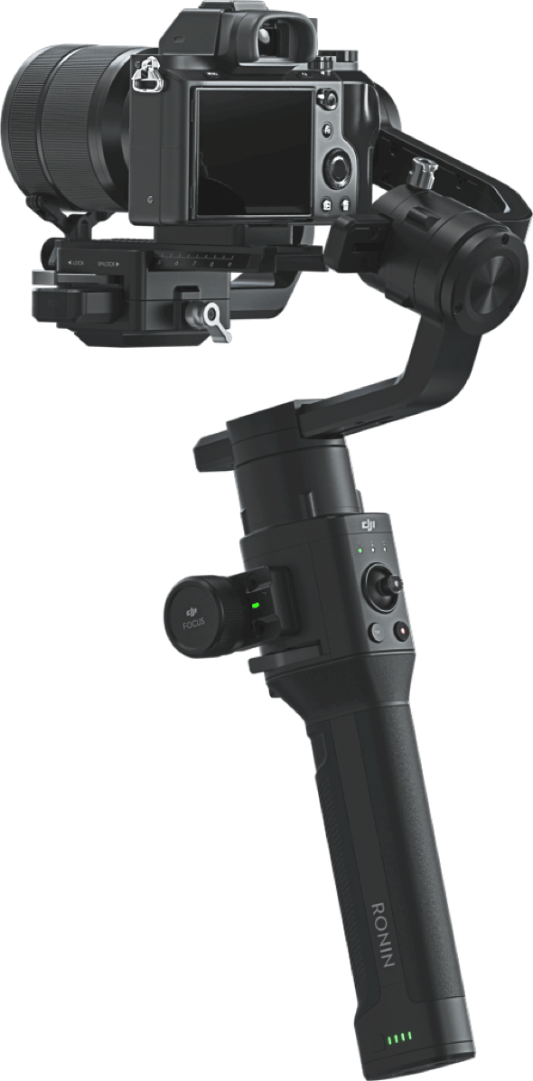 Dji Ronin-s Gimbal Voor Professionele Shots Binnenkort - Ronin Dji S Clipart (590x1196), Png Download
