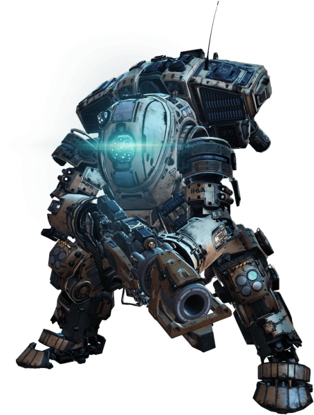 These New Titans Along With The Old Variants And The - Titanfall 2 Scorch Titan Clipart (624x600), Png Download