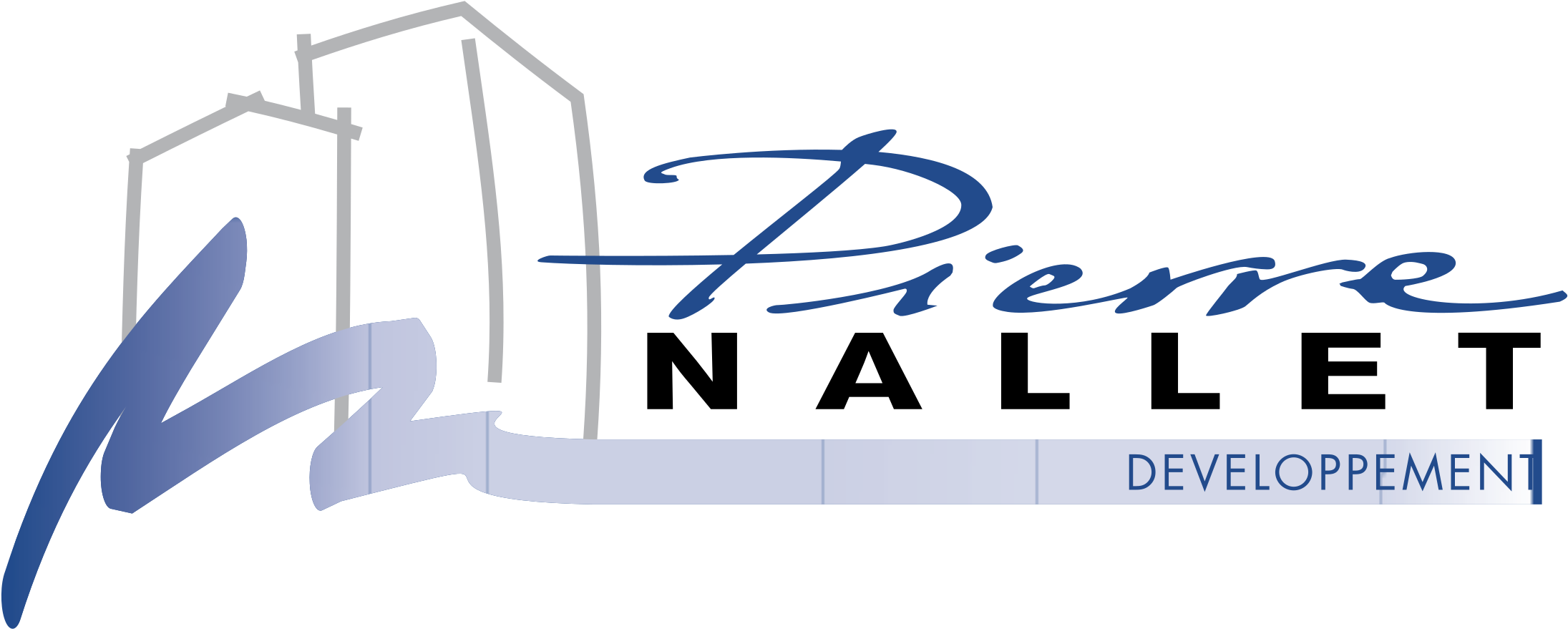 Pierre Nallet Developpement Logo Png Transparent - Calligraphy Clipart (2400x2400), Png Download