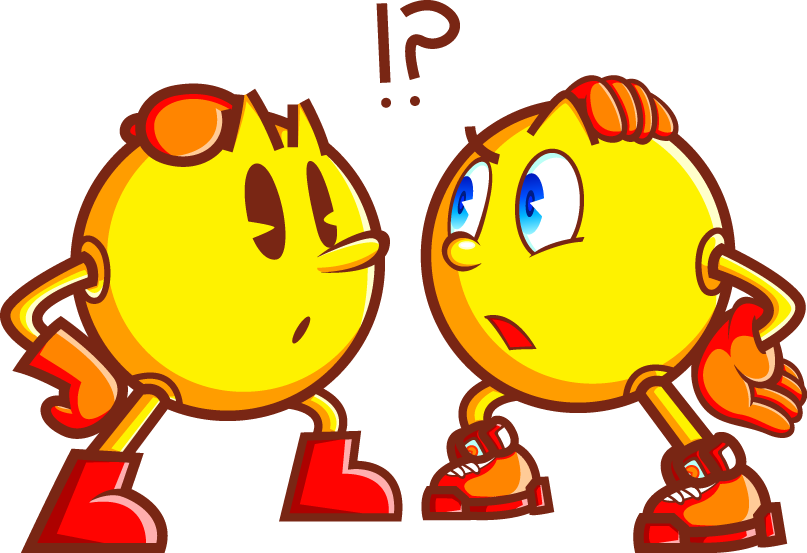 Yet Even More Information About Smash Bros - Classic Pac Man Vs Modern Pac Man Clipart (807x553), Png Download