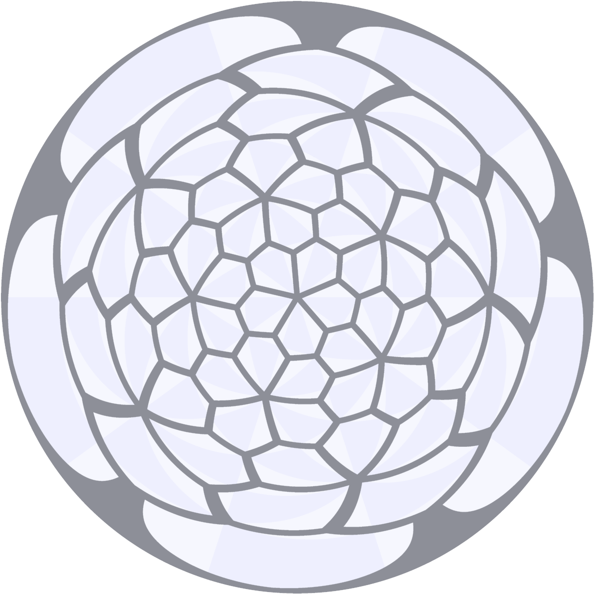 Tiling Bot @tilingbot - Circle Clipart (1200x1200), Png Download